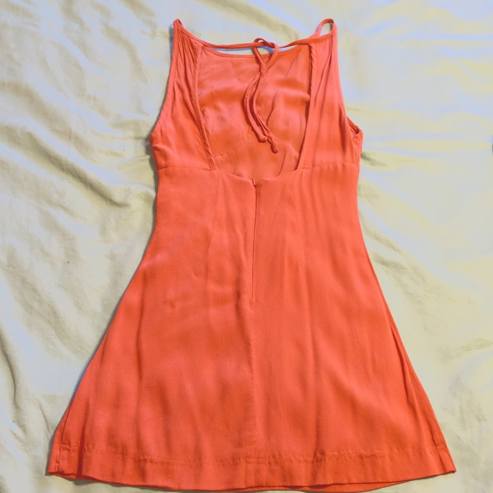 Pink Urban Outfitters Backless Summer Dress XS